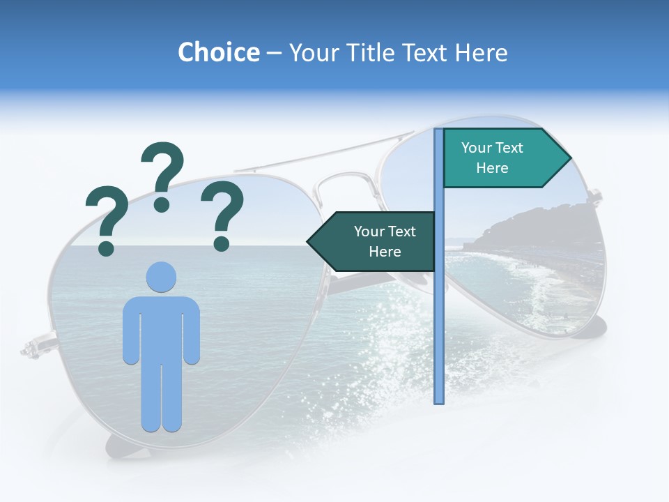 Carattere Fondo Lenti PowerPoint Template