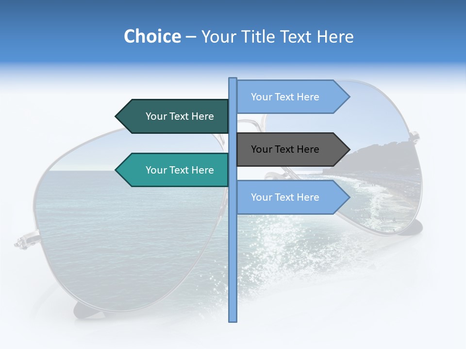 Carattere Fondo Lenti PowerPoint Template