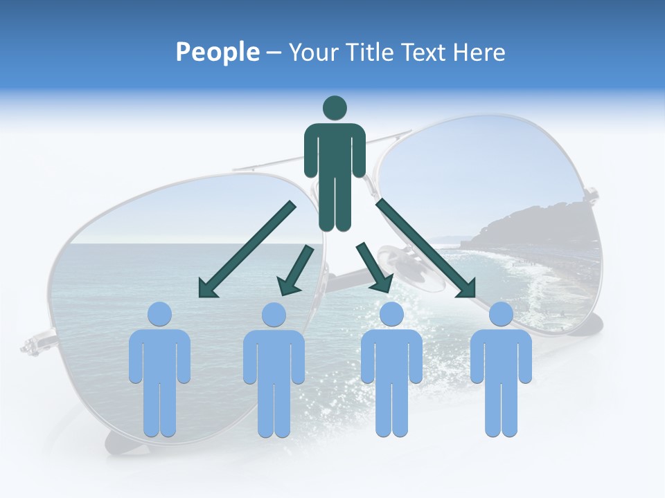 Carattere Fondo Lenti PowerPoint Template