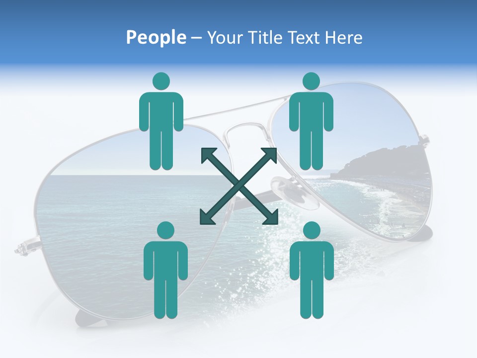 Carattere Fondo Lenti PowerPoint Template