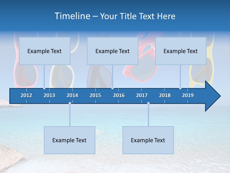 Girl Fun Eyesight PowerPoint Template