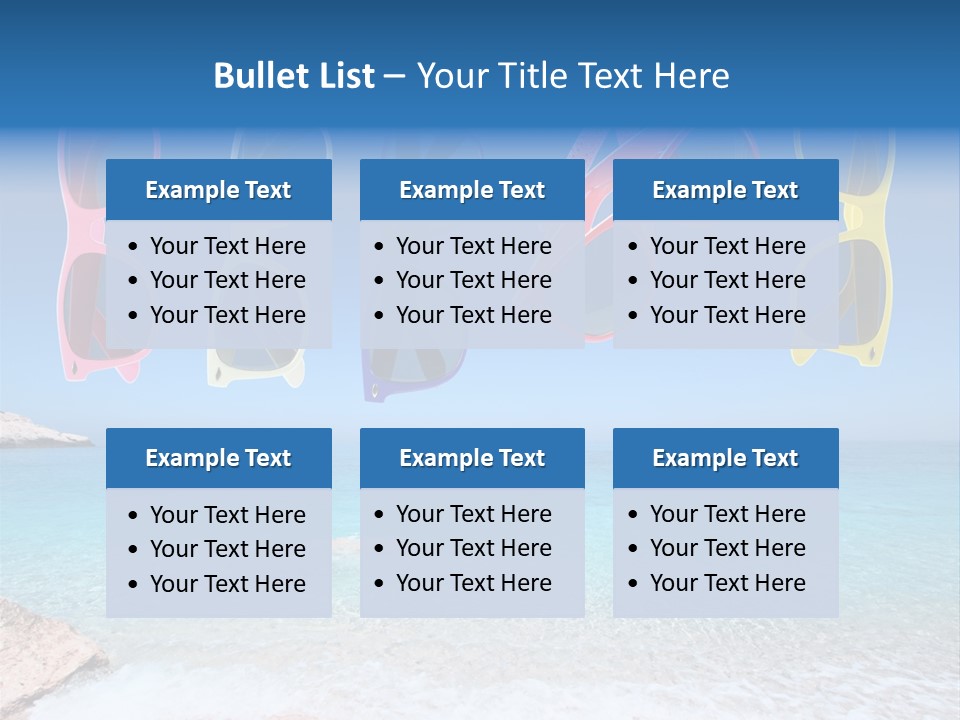 Girl Fun Eyesight PowerPoint Template