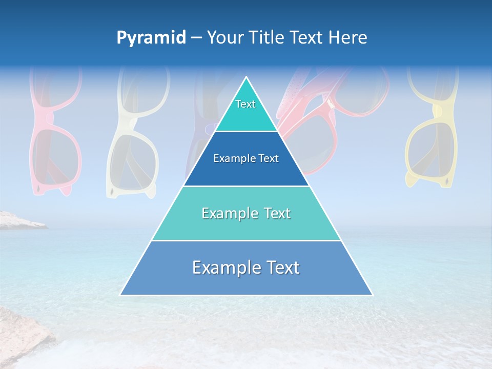 Girl Fun Eyesight PowerPoint Template
