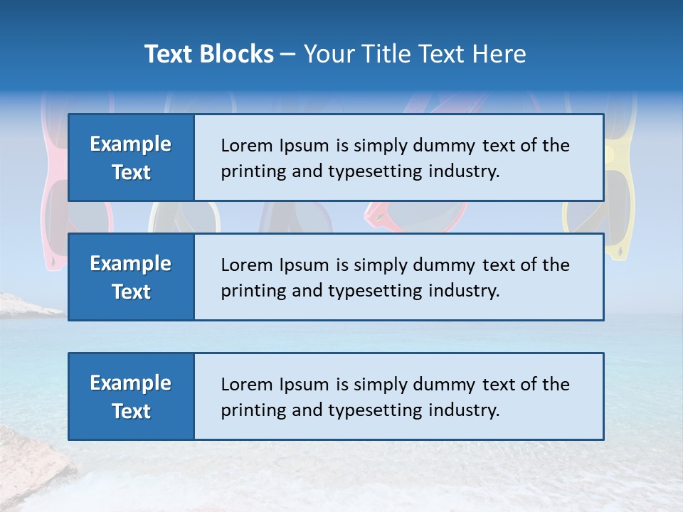 Girl Fun Eyesight PowerPoint Template