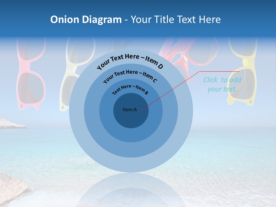Girl Fun Eyesight PowerPoint Template