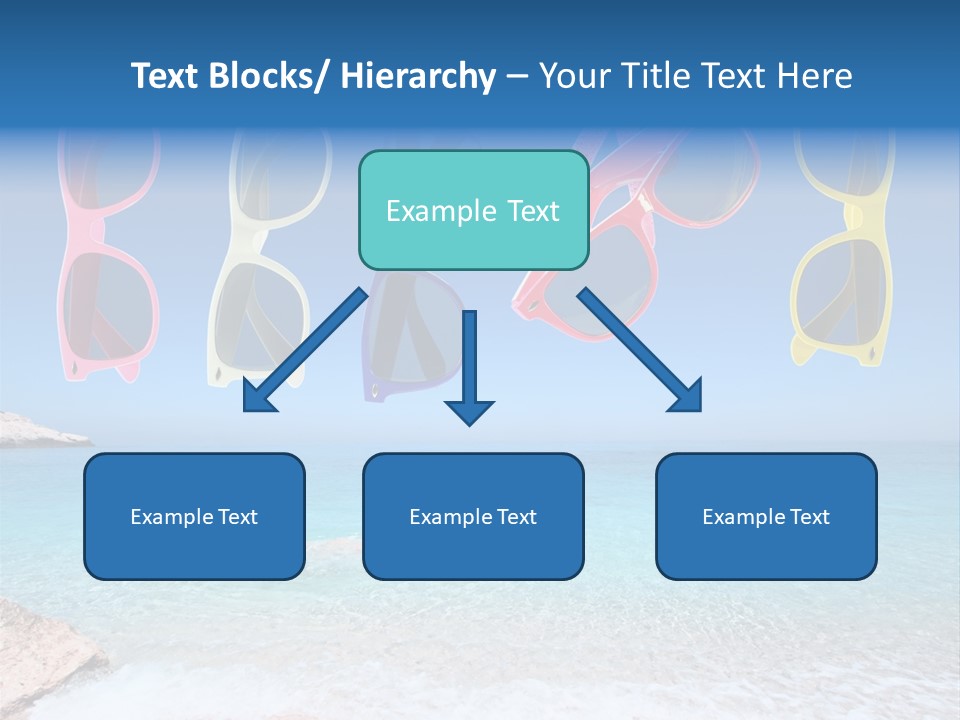 Girl Fun Eyesight PowerPoint Template