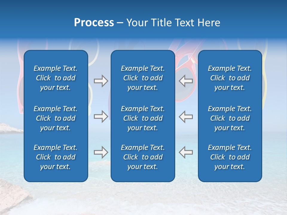 Girl Fun Eyesight PowerPoint Template