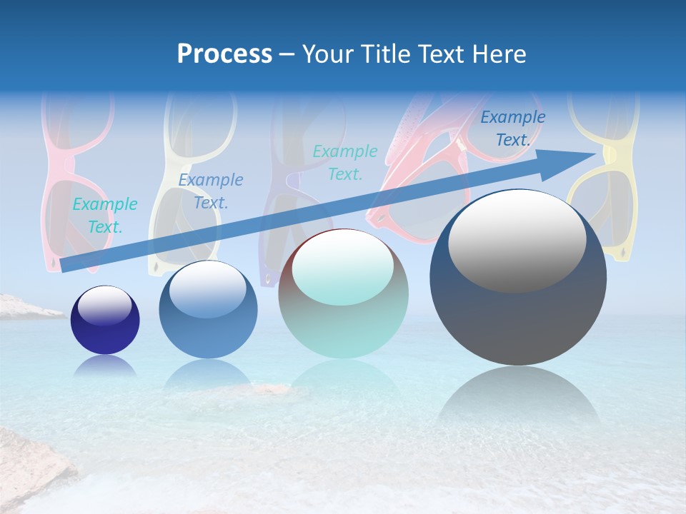 Girl Fun Eyesight PowerPoint Template