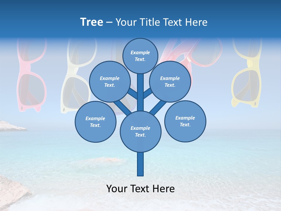 Girl Fun Eyesight PowerPoint Template