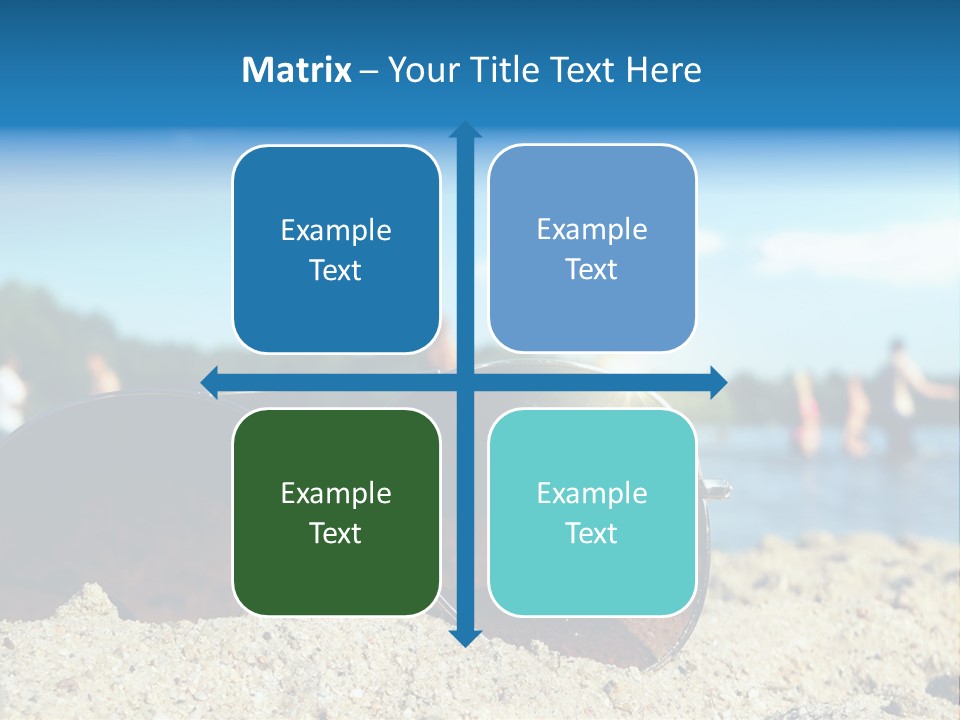 Strahlung Augen Erfrischung PowerPoint Template