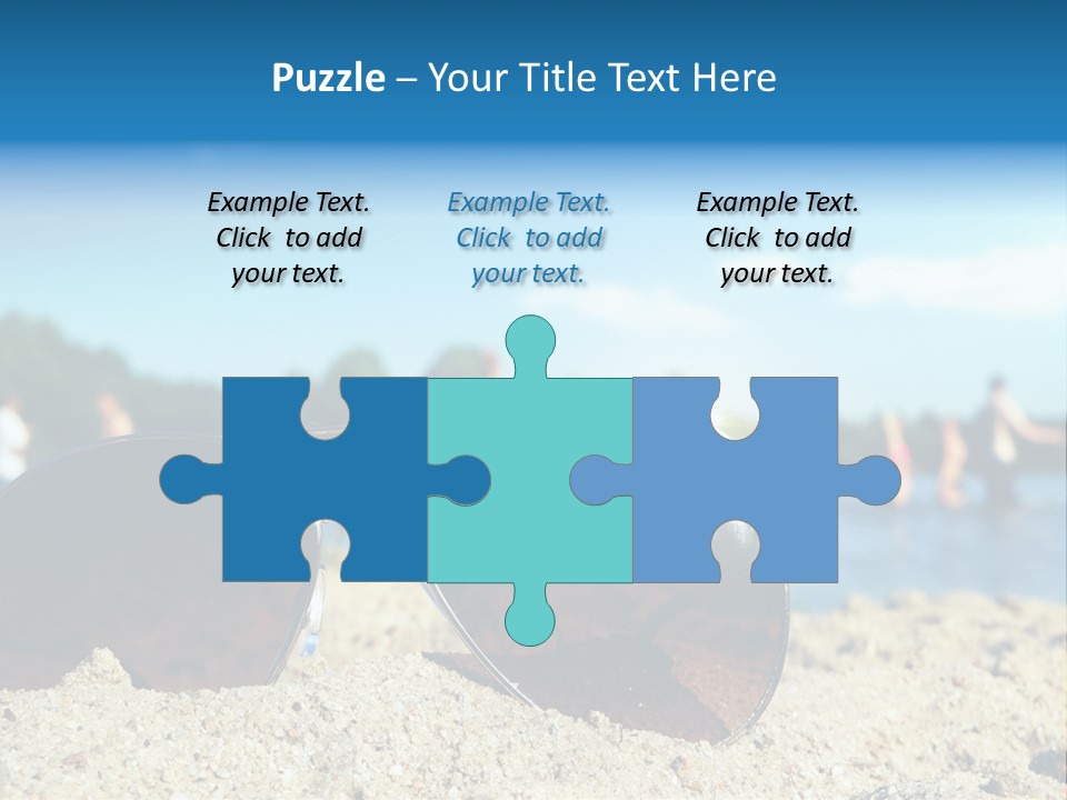 Strahlung Augen Erfrischung PowerPoint Template