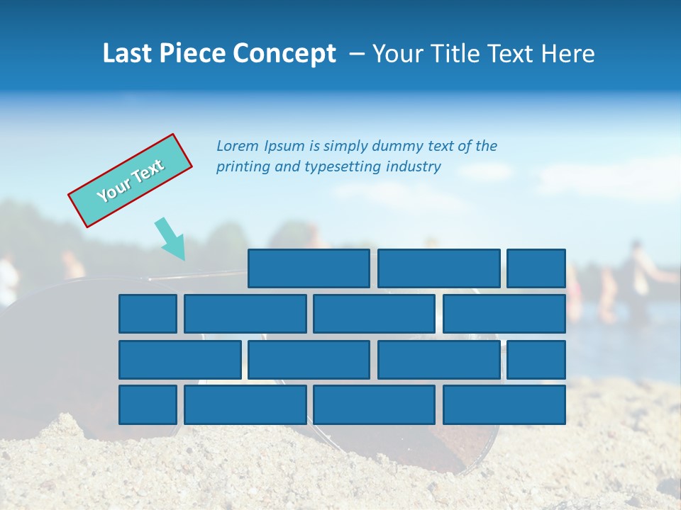 Strahlung Augen Erfrischung PowerPoint Template