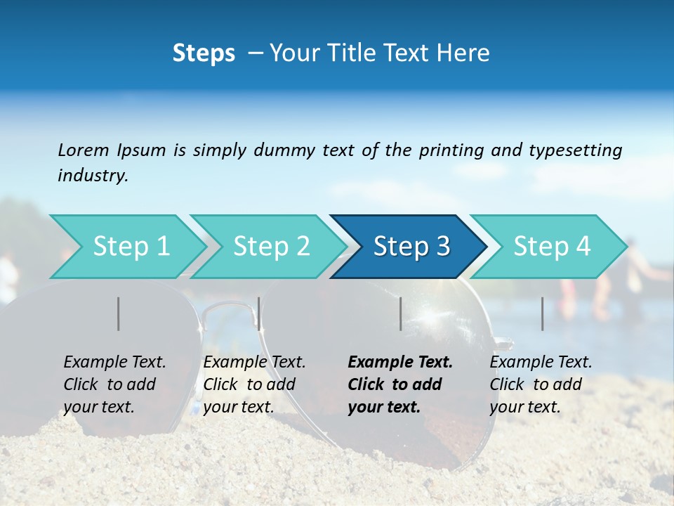 Strahlung Augen Erfrischung PowerPoint Template
