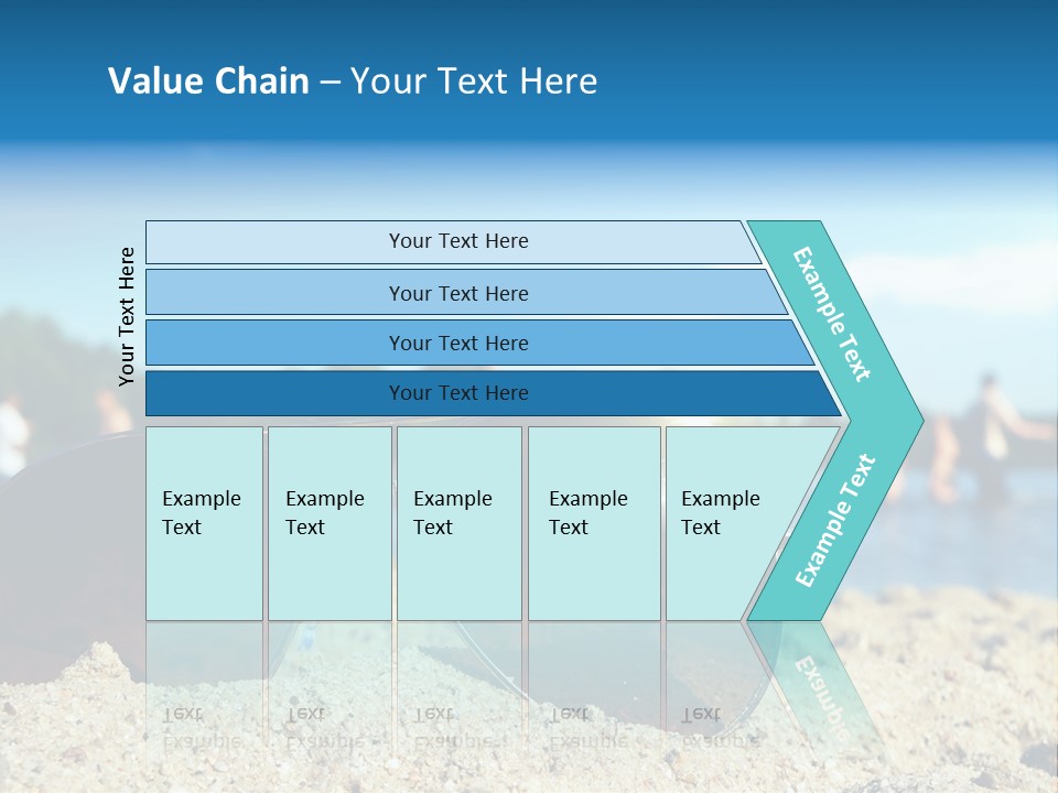 Strahlung Augen Erfrischung PowerPoint Template