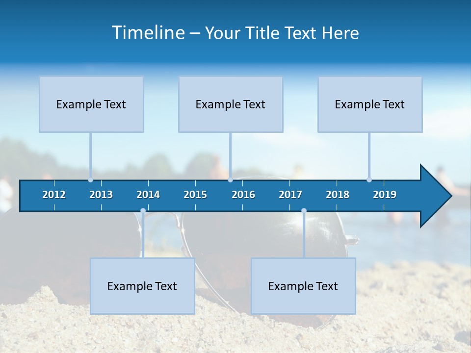 Strahlung Augen Erfrischung PowerPoint Template
