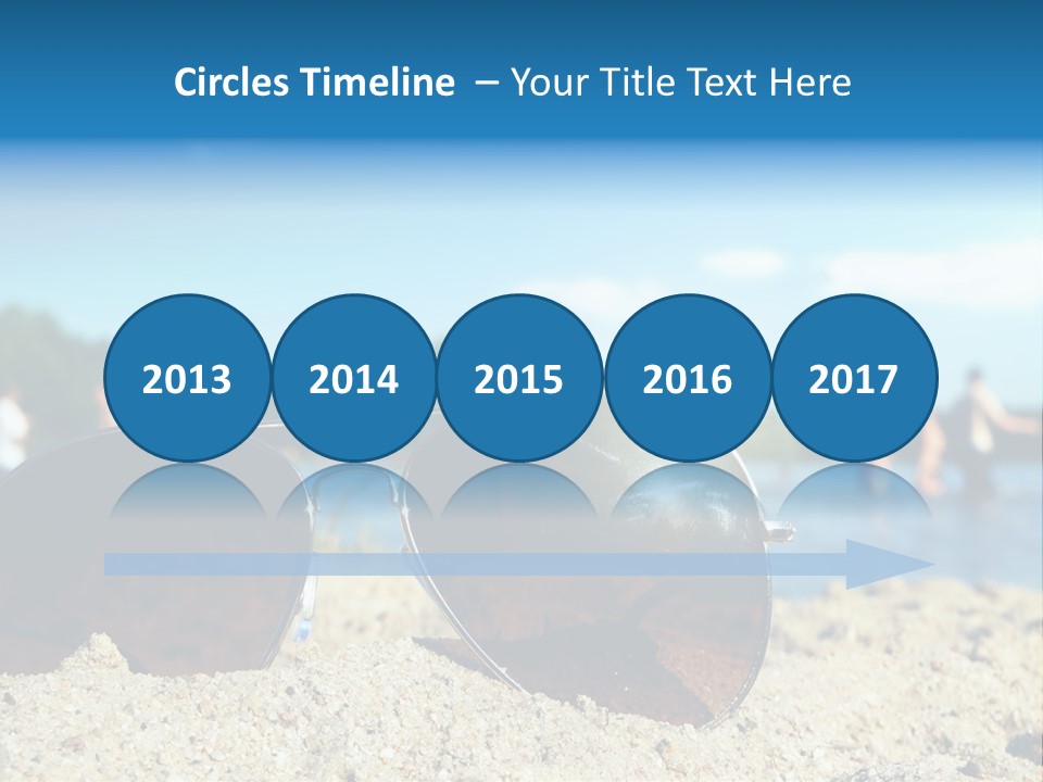 Strahlung Augen Erfrischung PowerPoint Template