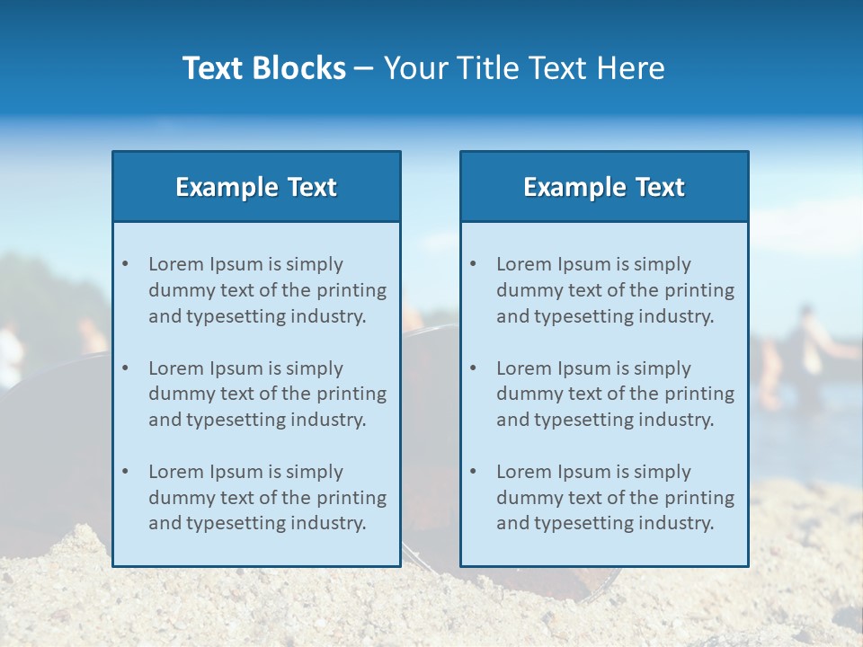 Strahlung Augen Erfrischung PowerPoint Template