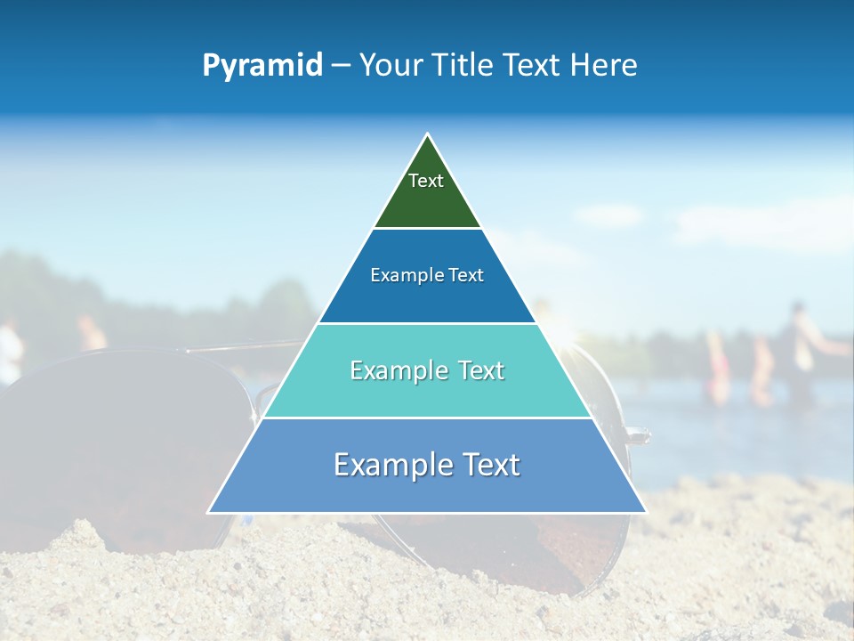 Strahlung Augen Erfrischung PowerPoint Template