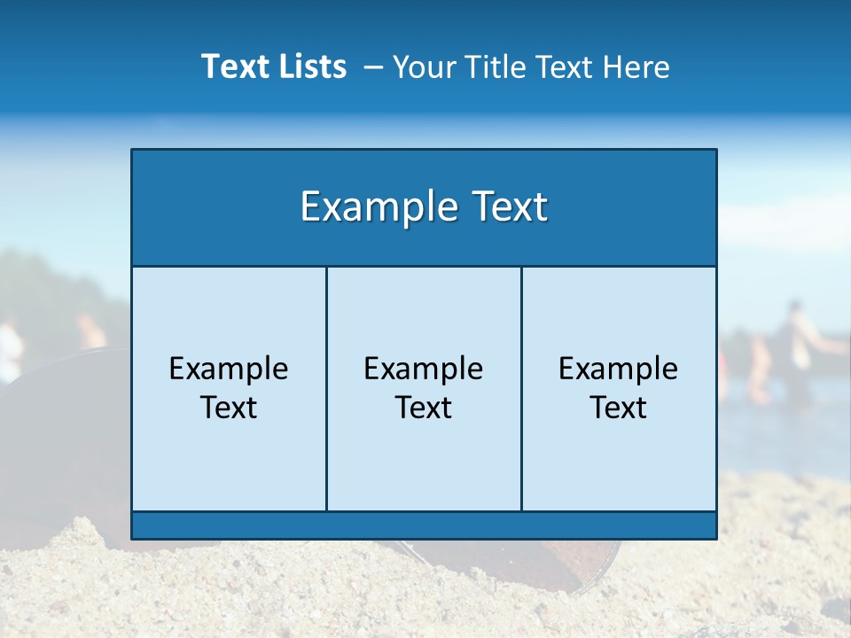 Strahlung Augen Erfrischung PowerPoint Template