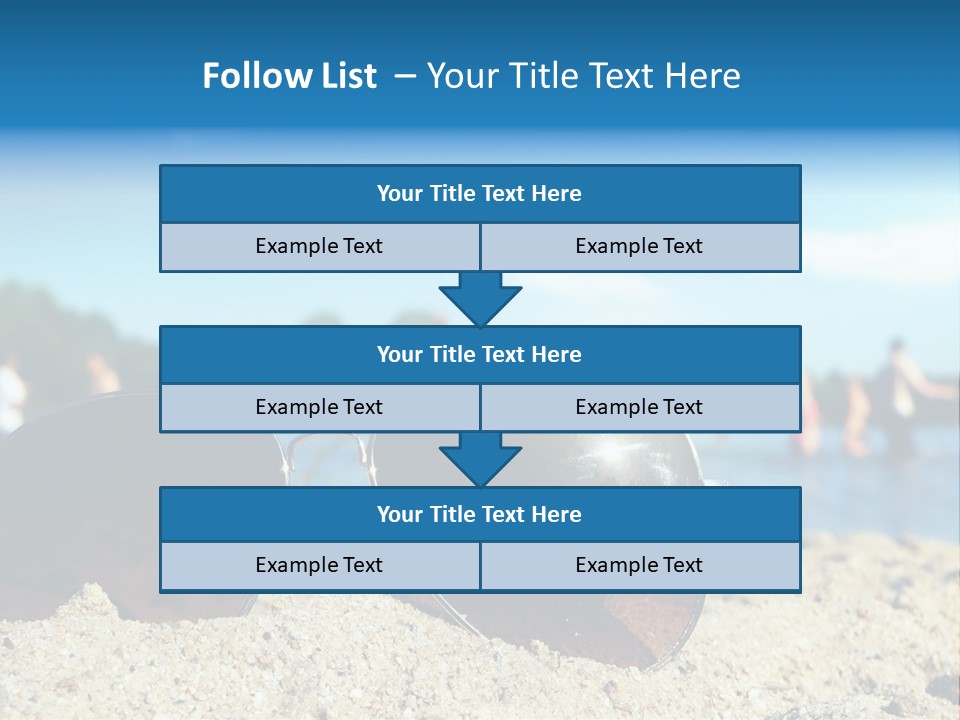 Strahlung Augen Erfrischung PowerPoint Template