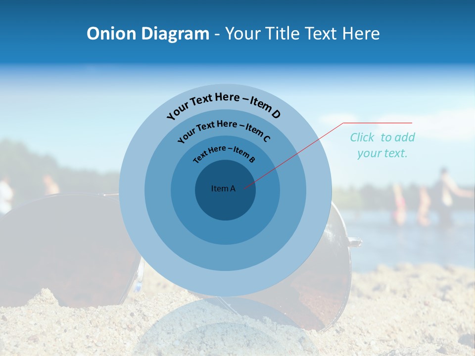 Strahlung Augen Erfrischung PowerPoint Template