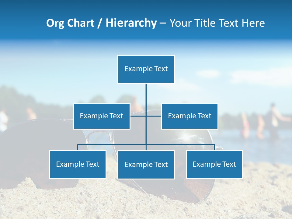 Strahlung Augen Erfrischung PowerPoint Template