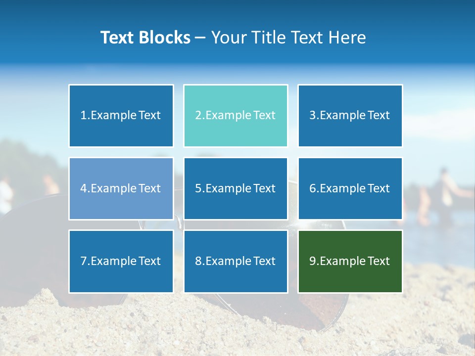 Strahlung Augen Erfrischung PowerPoint Template