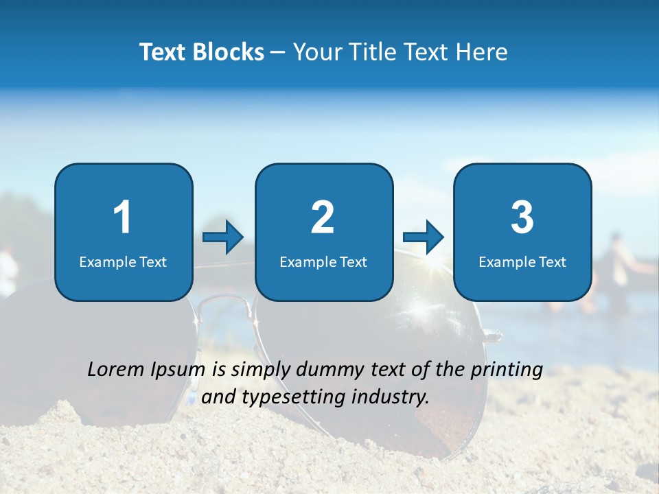 Strahlung Augen Erfrischung PowerPoint Template