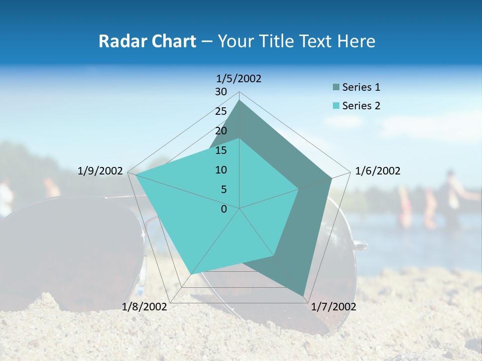 Strahlung Augen Erfrischung PowerPoint Template