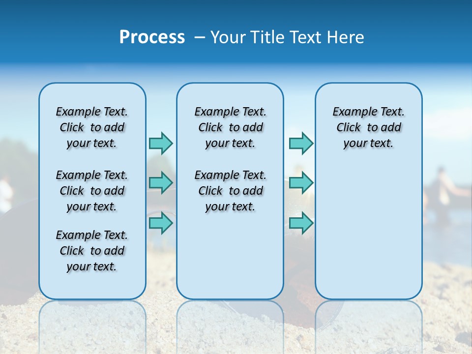 Strahlung Augen Erfrischung PowerPoint Template