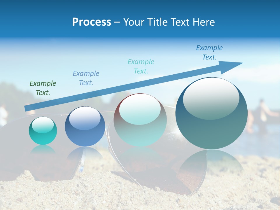 Strahlung Augen Erfrischung PowerPoint Template