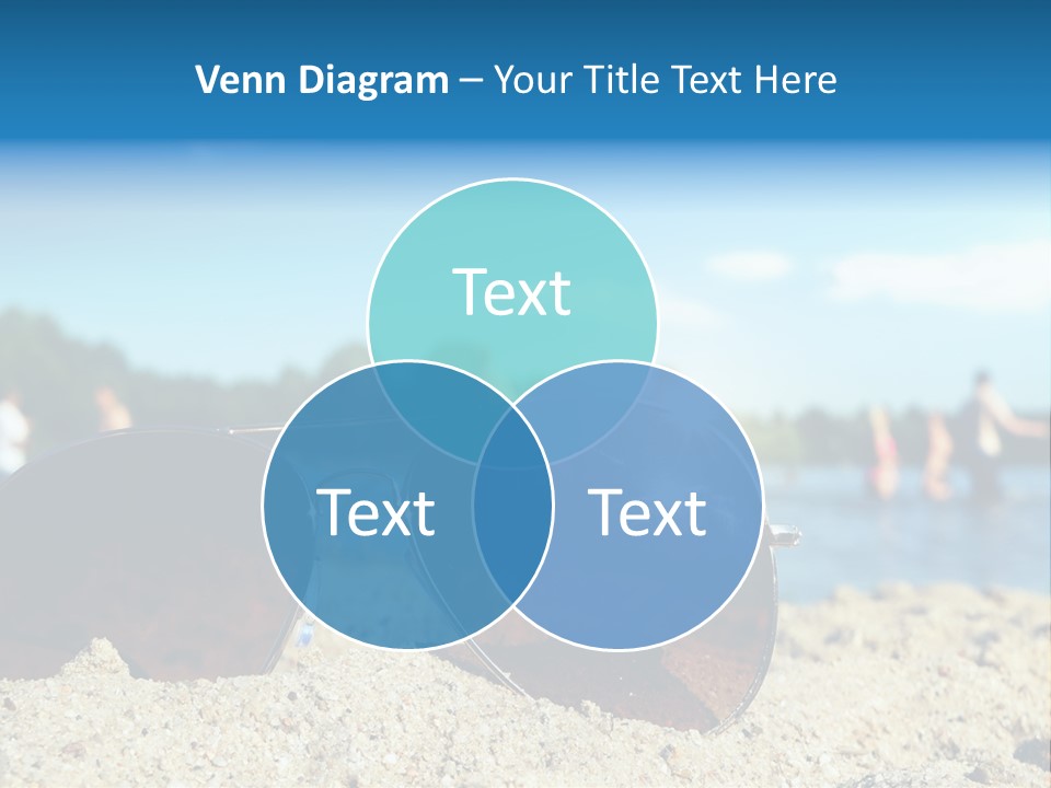Strahlung Augen Erfrischung PowerPoint Template