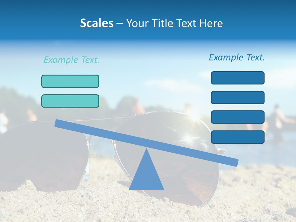 Strahlung Augen Erfrischung PowerPoint Template