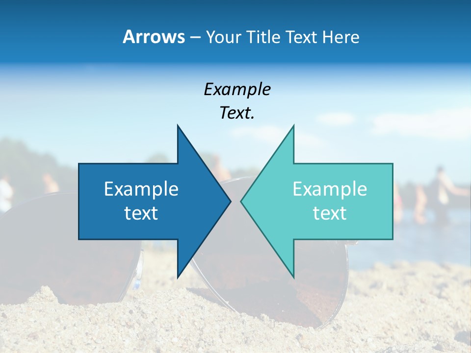 Strahlung Augen Erfrischung PowerPoint Template