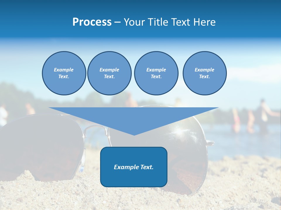 Strahlung Augen Erfrischung PowerPoint Template