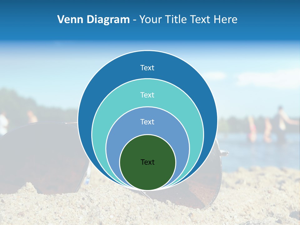 Strahlung Augen Erfrischung PowerPoint Template