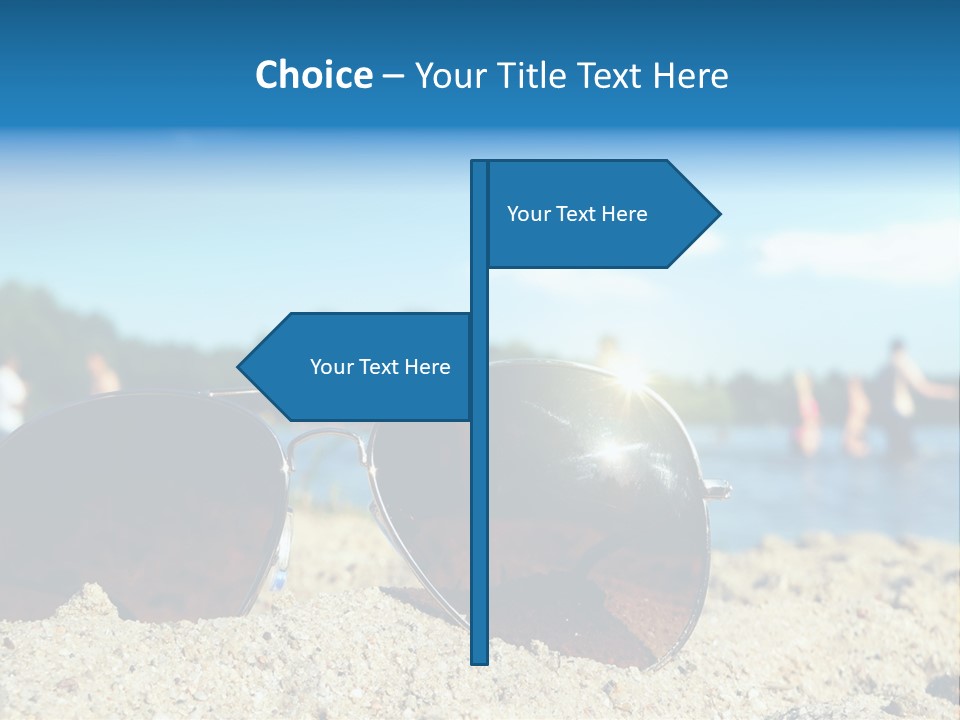 Strahlung Augen Erfrischung PowerPoint Template