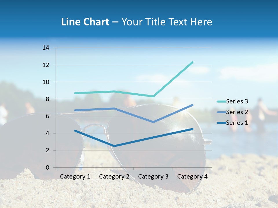 Strahlung Augen Erfrischung PowerPoint Template