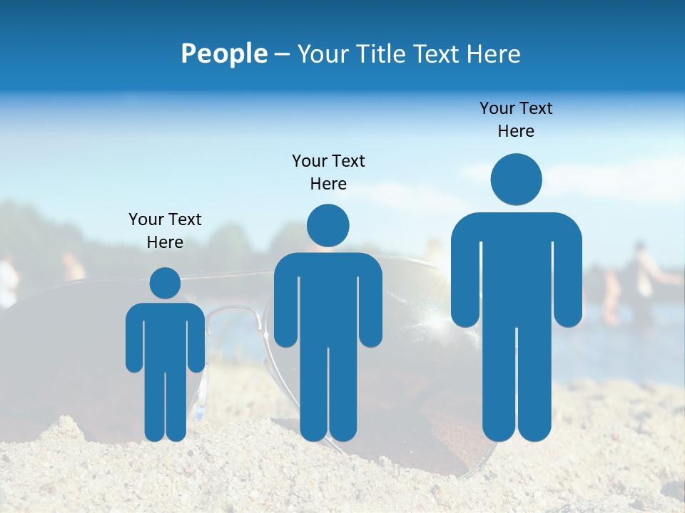 Strahlung Augen Erfrischung PowerPoint Template