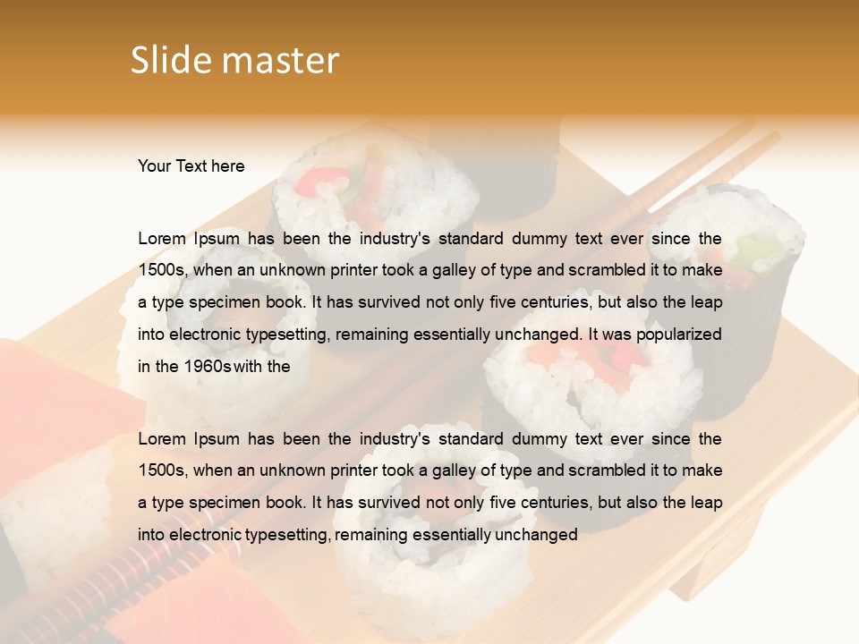 Dinner Asia Drink PowerPoint Template