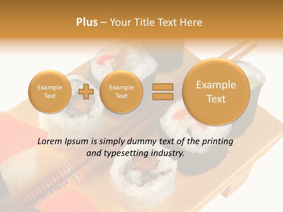 Dinner Asia Drink PowerPoint Template