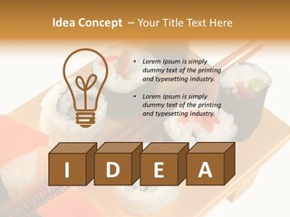 Dinner Asia Drink PowerPoint Template