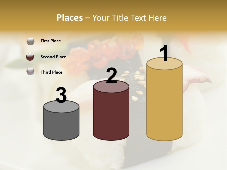 Nori Rolle Sesam PowerPoint Template