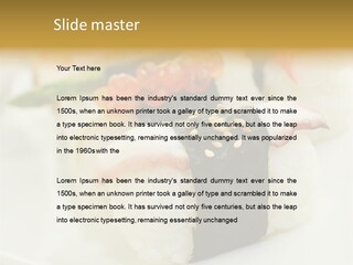 Nori Rolle Sesam PowerPoint Template