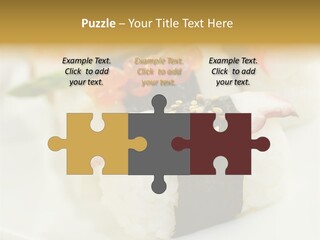 Nori Rolle Sesam PowerPoint Template