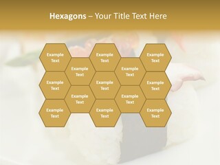 Nori Rolle Sesam PowerPoint Template