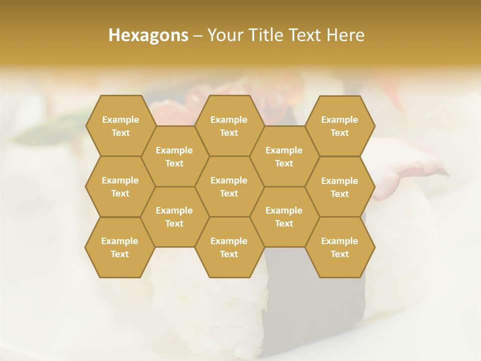 Nori Rolle Sesam PowerPoint Template