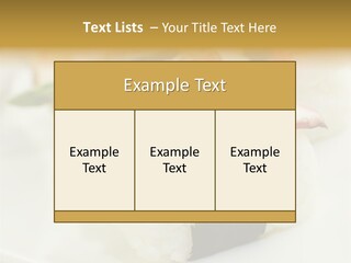 Nori Rolle Sesam PowerPoint Template