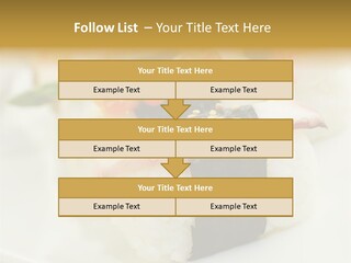 Nori Rolle Sesam PowerPoint Template