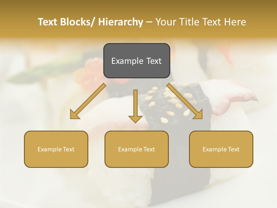 Nori Rolle Sesam PowerPoint Template